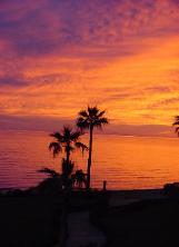 Sunsets are magnificent
