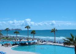 Sonoran Sun Resort Pool and View from Condo Patio